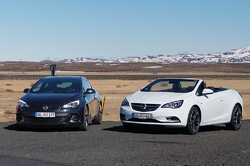 Opel Astra OPC og Cascada