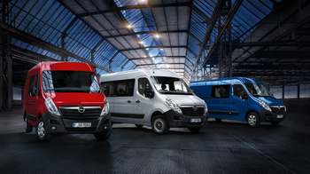 Opel Movano hlýtur titilinn „Green Van 2015“