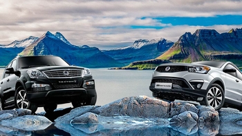 Eðal jepparnir Rexton og Korando frá SsangYong.