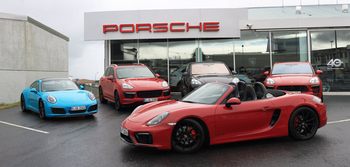 Porsche Roadshow sportbílarnir
